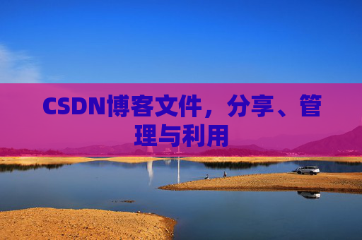 CSDN博客文件，分享、管理与利用